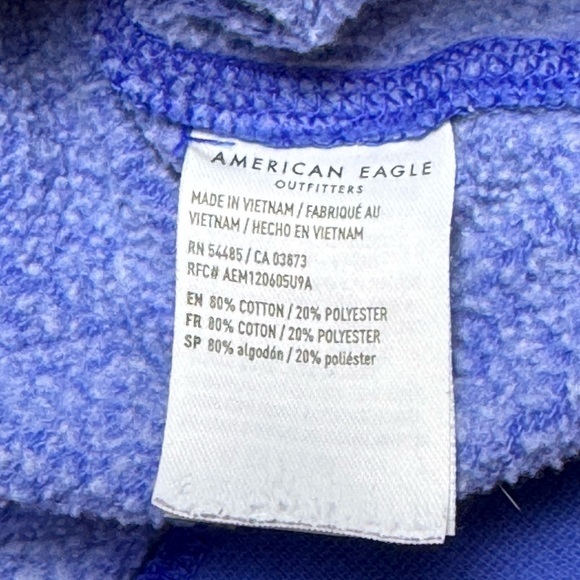 American Eagle "Colorado" Sweatshirt‎ in Blue/White Size Small Women - Picture 9 of 9